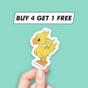 Sticker chocobo mignon Stickers anime de l'espace Stickers ordinateur portable Stickers esthétiques Stickers ordinateur Stickers bouteille d'eau Stickers ordinateur portable