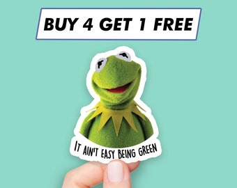 Kermit Motivational Sticker Funny Frog Stickers Laptop Stickers Aesthetic Stickers Computer Stickers Waterbottle Stickers Laptop Decals