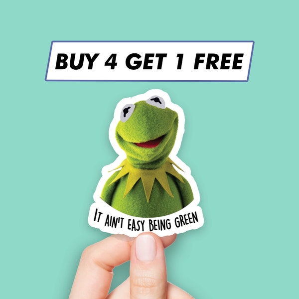 Kermit Motivational Sticker Funny Frog Stickers Laptop Stickers Aesthetic Stickers Computer Stickers Waterbottle Stickers Laptop Decals