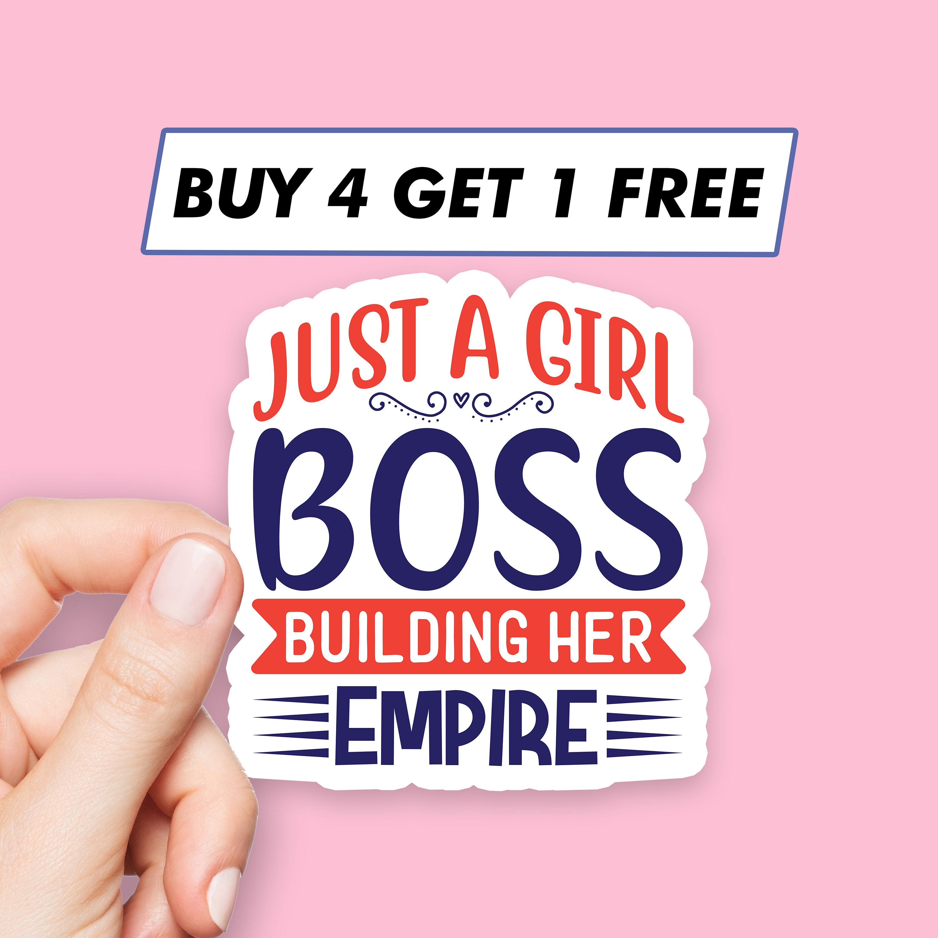 Cool Girl Boss Sticker Feminist Quotes Stickers Laptop Stickers ...