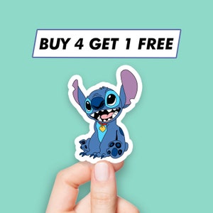 Stickers Koala Stitch Stickers Alien Anime Stickers ordinateur portable Stickers esthétiques Stickers ordinateur Stickers bouteille d'eau Stickers ordinateur portable