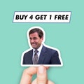 Michael Scott Meme Sticker The Office Tv Show Stickers Laptop Stickers Aesthetic Stickers Computer Stickers Water Bottle Stickers product logo