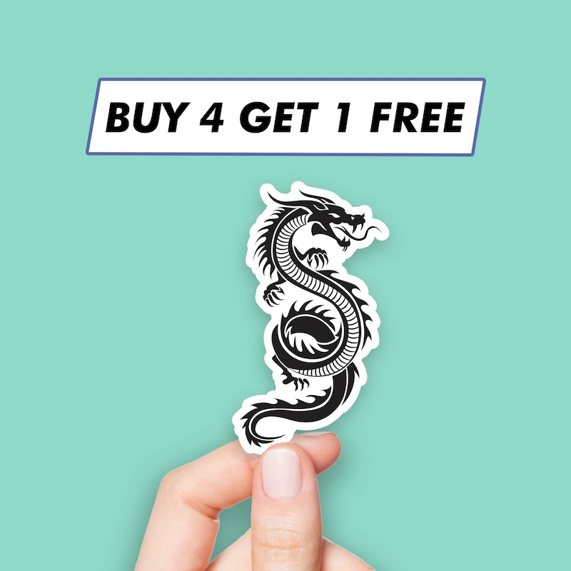 Dragon Stickers - Etsy
