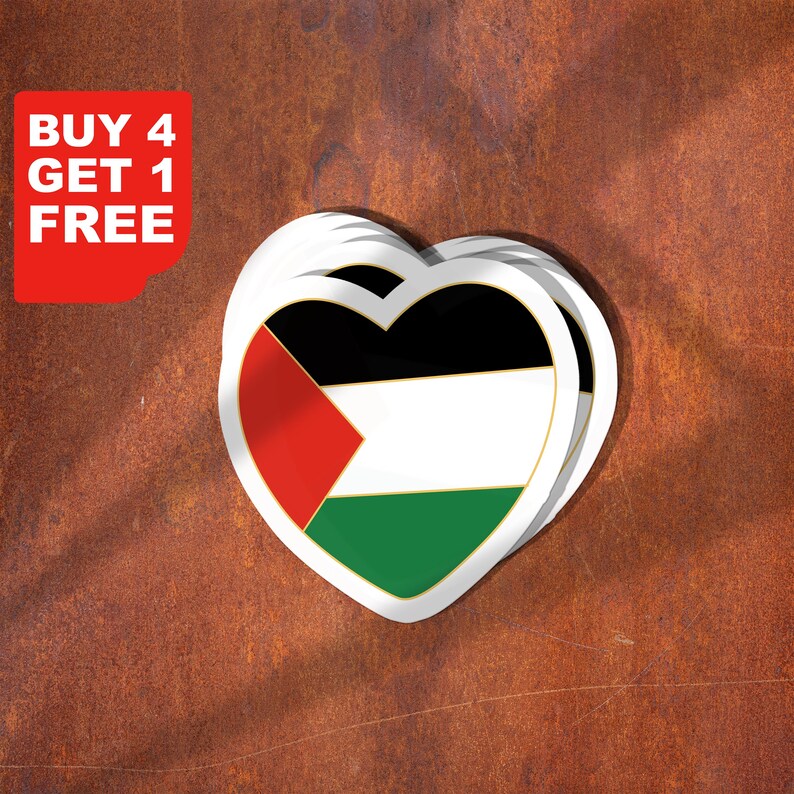 Palestine Flag Sticker Free Palestine Protest Stickers Pack Waterbottle Tumbler Decal Bundle Sticker Aesthetic Pack Vinyl-Car-Stickers image 7