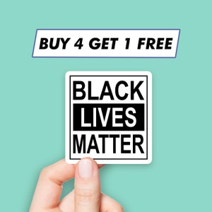 Black Lives Matter Quote Sticker Blm Saying Stickers Laptop Stickers Aesthetic Stickers Computer Stickers Waterbottle Stickers Laptop Decals
