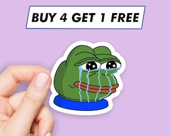Pepe the cheap frog stickers