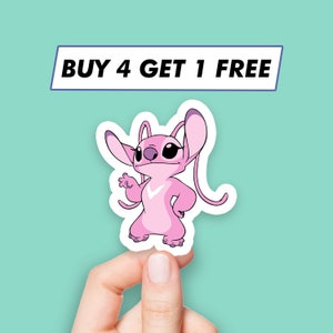 Stitch hydro flask stickers 2025