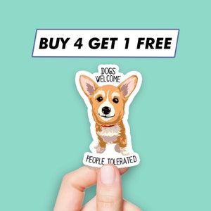 Dog hydro cheap flask stickers
