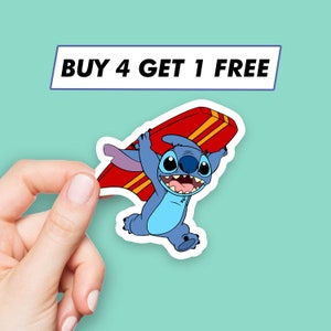 Hawaii Stitch Sticker Koala Anime Stickers Laptop Stickers Aesthetic Stickers Computer Stickers Waterbottle Stickers Laptop Decals