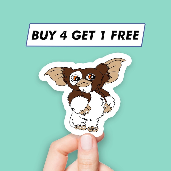 Alien Gizmo Sticker Gremlins Space Stickers Laptop Stickers Aesthetic Stickers Computer Stickers Waterbottle Stickers Laptop Decals