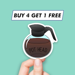 Stickers pothead cool Stickers dictons café Stickers ordinateur portable Stickers esthétiques Stickers ordinateur Stickers bouteille d'eau Stickers ordinateur portable