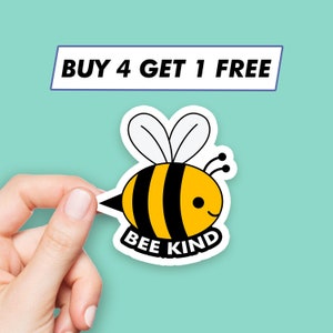 Kawaii Biene freundlicher Aufkleber Bienen-Zitat-Aufkleber Laptop Aufkleber Ästhetische Aufkleber Computer Aufkleber Wasserflasche Aufkleber Laptop Aufkleber