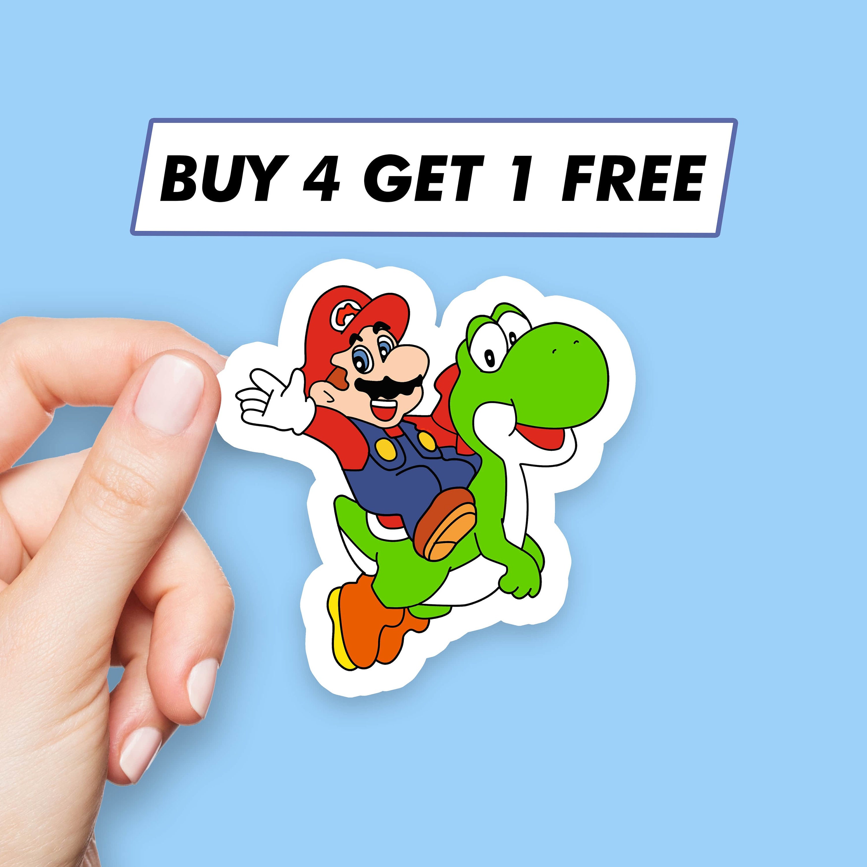 super mario yoshi egg - Wall Decals - Stickaz