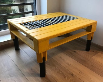Coffee table. Coffee table. Pallet furniture.