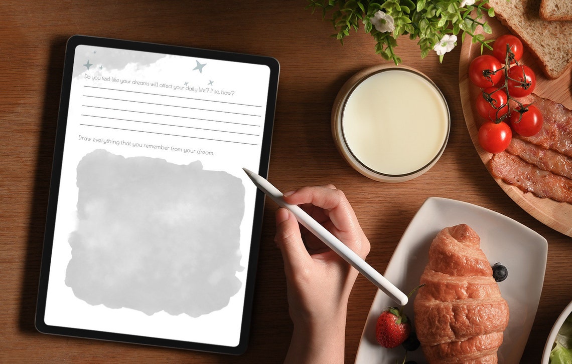 dream-journal-printable-pdf-dream-tracker-printable-dream-log-dream-log