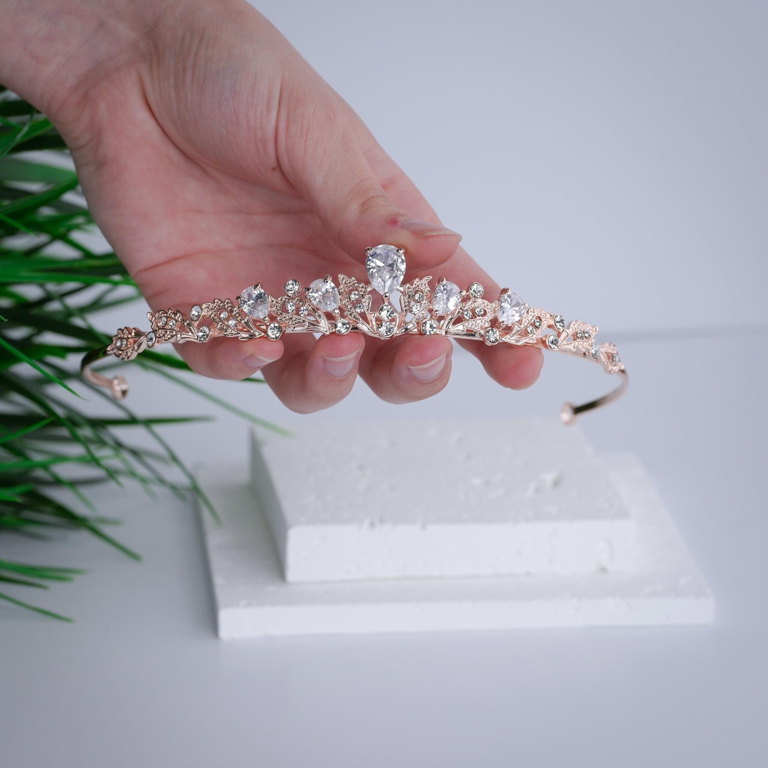 Rose Gold Prom Jewelry - Etsy