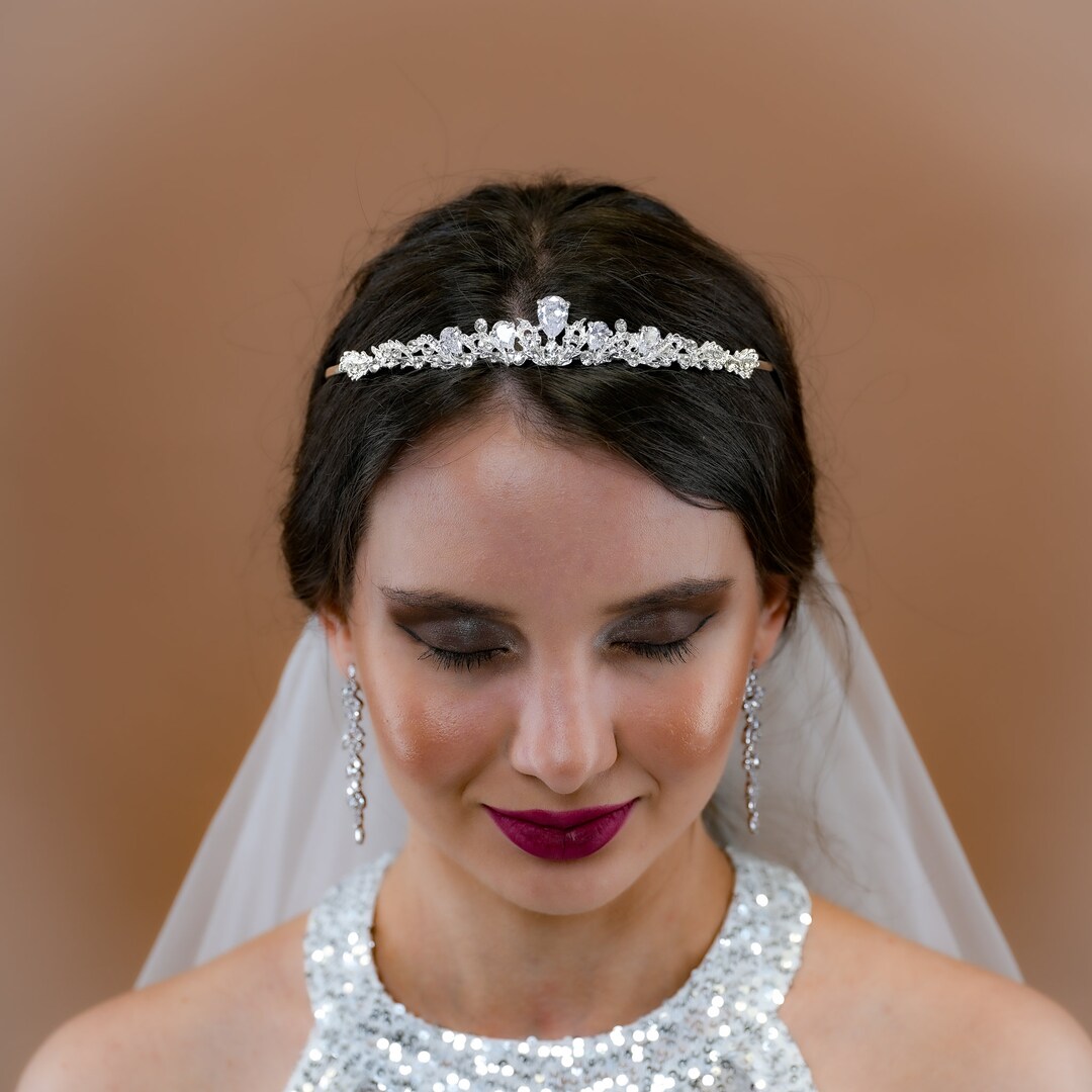 Luxury Crystal Bridal Crown & Tiara for Wedding or 15th Birthday