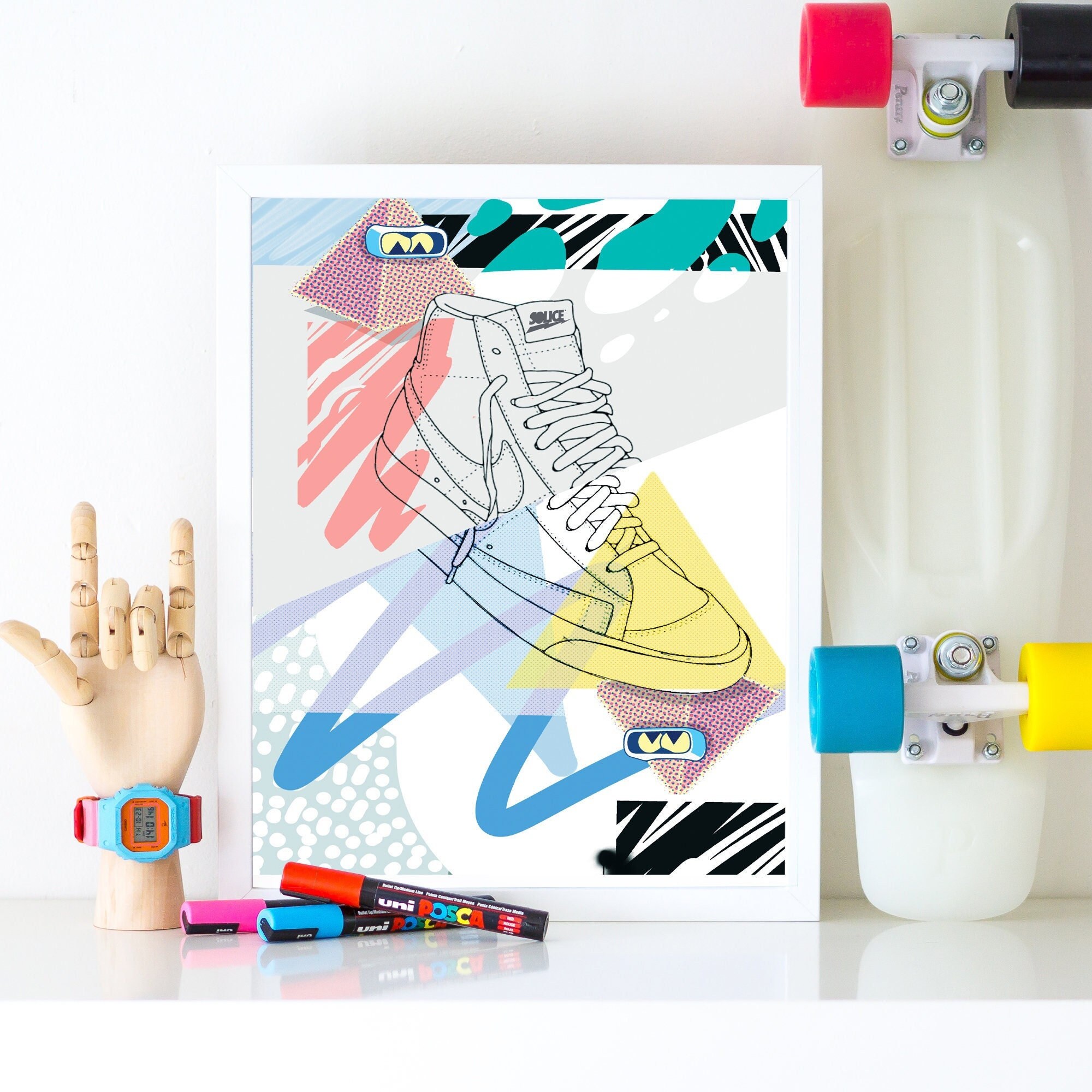 Affiche A3 Nike Blazer Solice