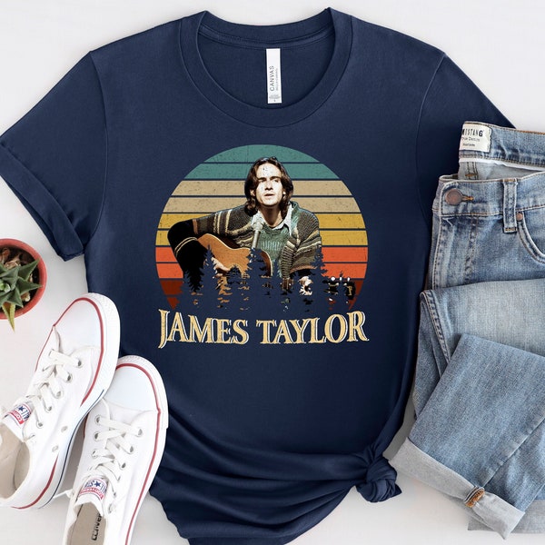 James Taylor T-Shirt, James Taylor Music Shirt, Gift Shirt For You And Your Friends, Gift For Men And Women