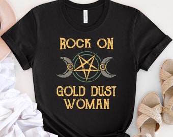 Stevie Nicks - GOLD DUST WOMAN - Lyrics Men's T-Shirt