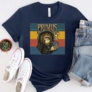Primus Astro Monkey T Shirt, Rock Music Shirt, Gift For Men And Women