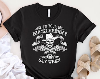 Huckleberry Say When Vintage T-shirt Hoody Kids Child Tote Bag T-shirt, Gift For Friends