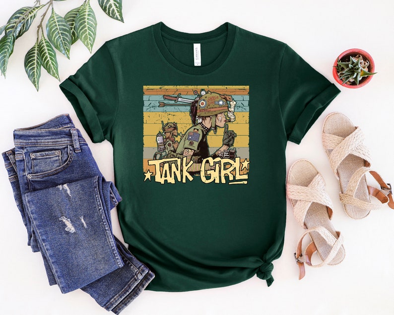 Tank Girl Feminist Charlie Don't Surf Vintage Tshirt Etsy
