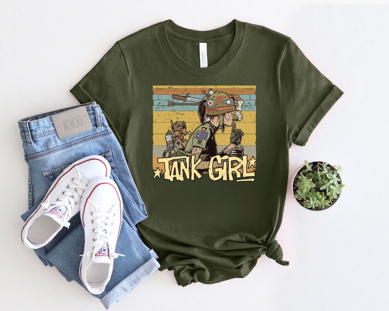 Tank Girl Feminist Charlie Don't Surf Vintage Tshirt Etsy