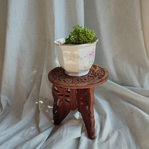 Wooden flower stand