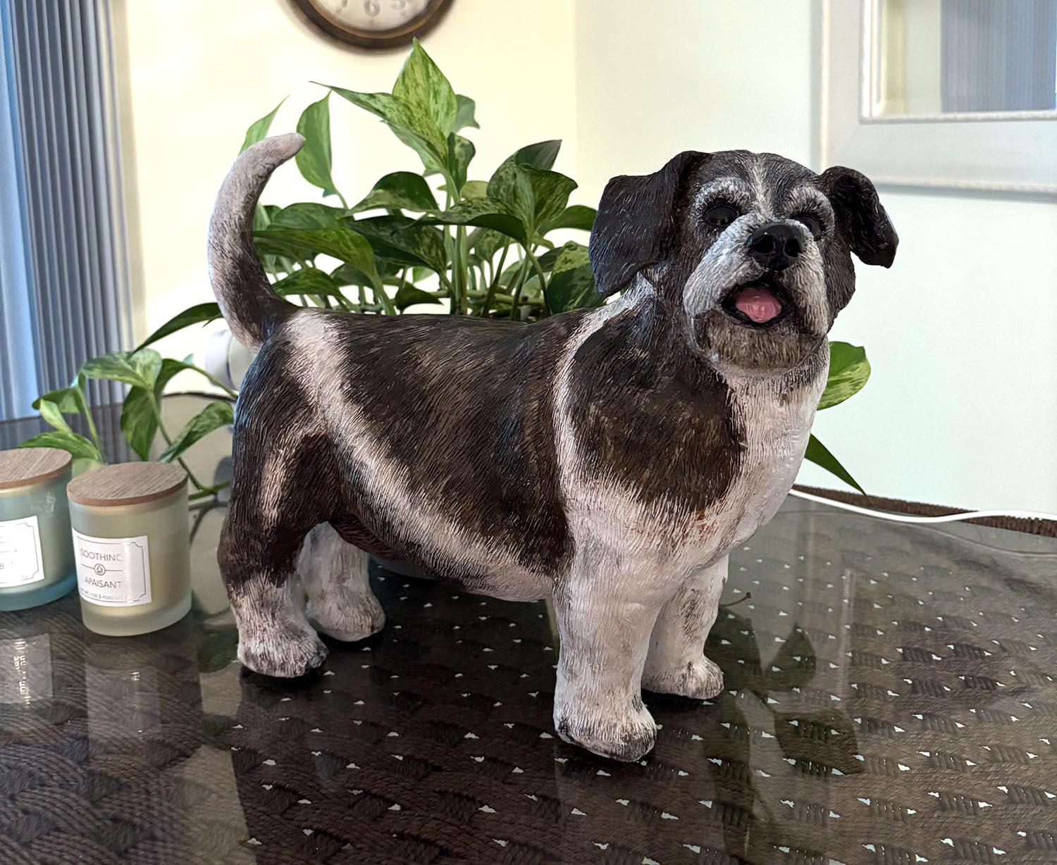 Handmade custom sculptures of your loved pets 8” and larger