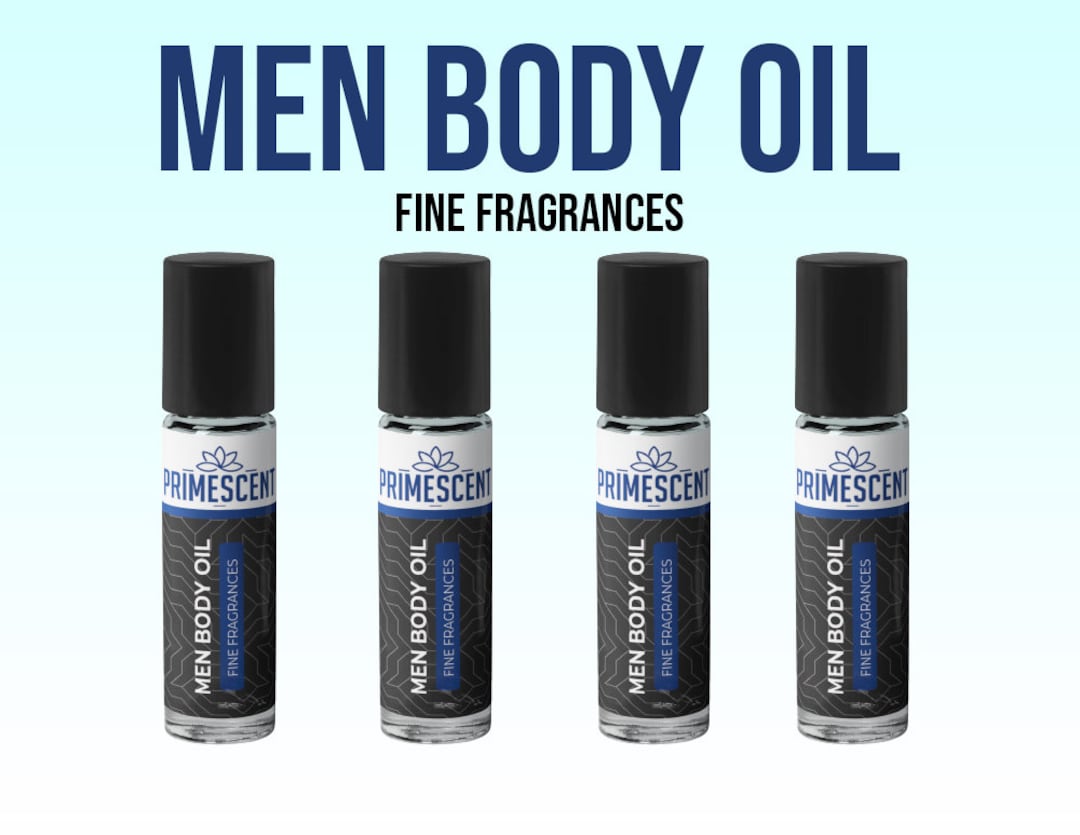 Men Body Fragrance Oils Roll on Bottle Scented Oil Men Body Etsy