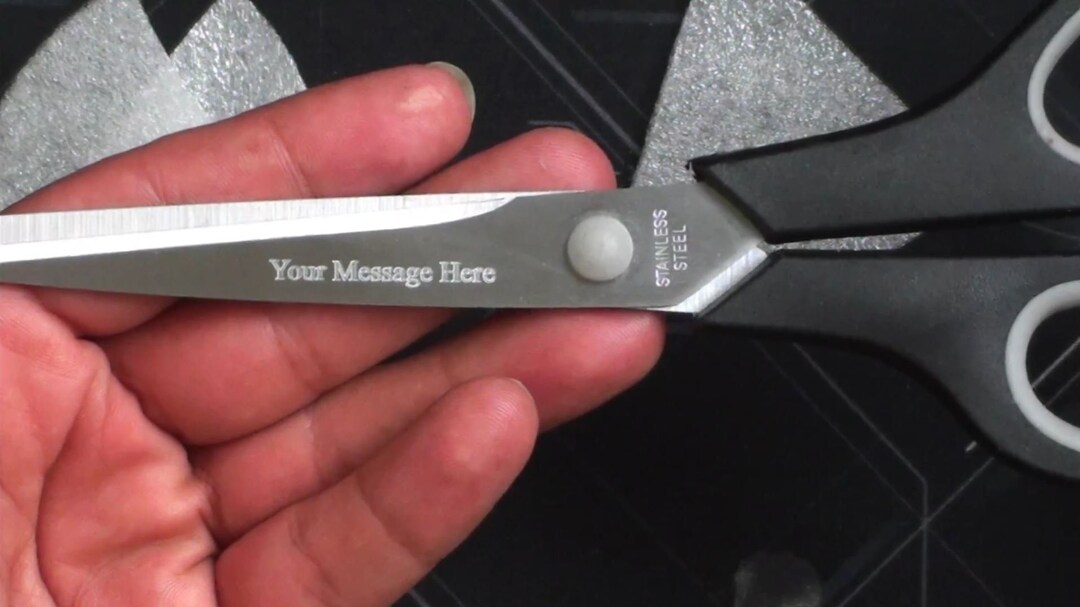 UK Personalised Scissors Custom Engraved Scissors Craft Gift Etsy