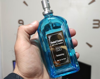 Custom Engraved Metal Perfume Label: Gold or Silver Brand Plaque