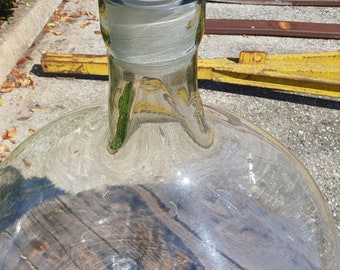 Xxl transparent demijohn; xxl demijohn; large car boy; xxl üveg