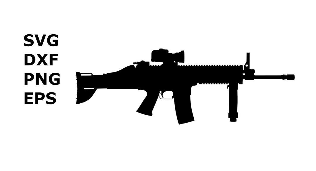 AR Rifle Svg Png Dxf Eps - Etsy