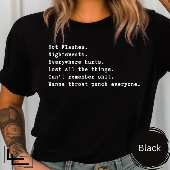 Menopause Humor Women's T-Shirt: Humorous Gen X Relaxed Fit Tee