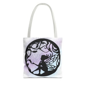 Whimsical Fairy Tote Bag, Magical Eco-Friendly Bag, Perfect for Shopping, Gift for Fairy Lovers, Fashionable Everyday Carryall