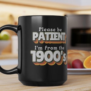 Retro 1990s Tasse: Gen X Nostalgische Kaffeetasse