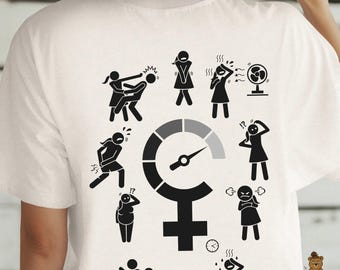 Zabawna koszulka z motywem menopauzy: Humor Generacji X, koszulka klubowa WDNC