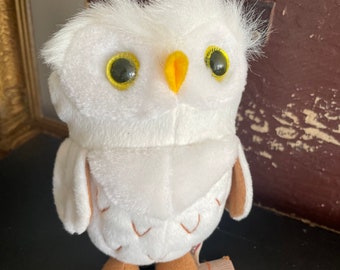 かわいいヴィンテージホワイトフクロウ動物ソフトぬいぐるみぬいぐるみ