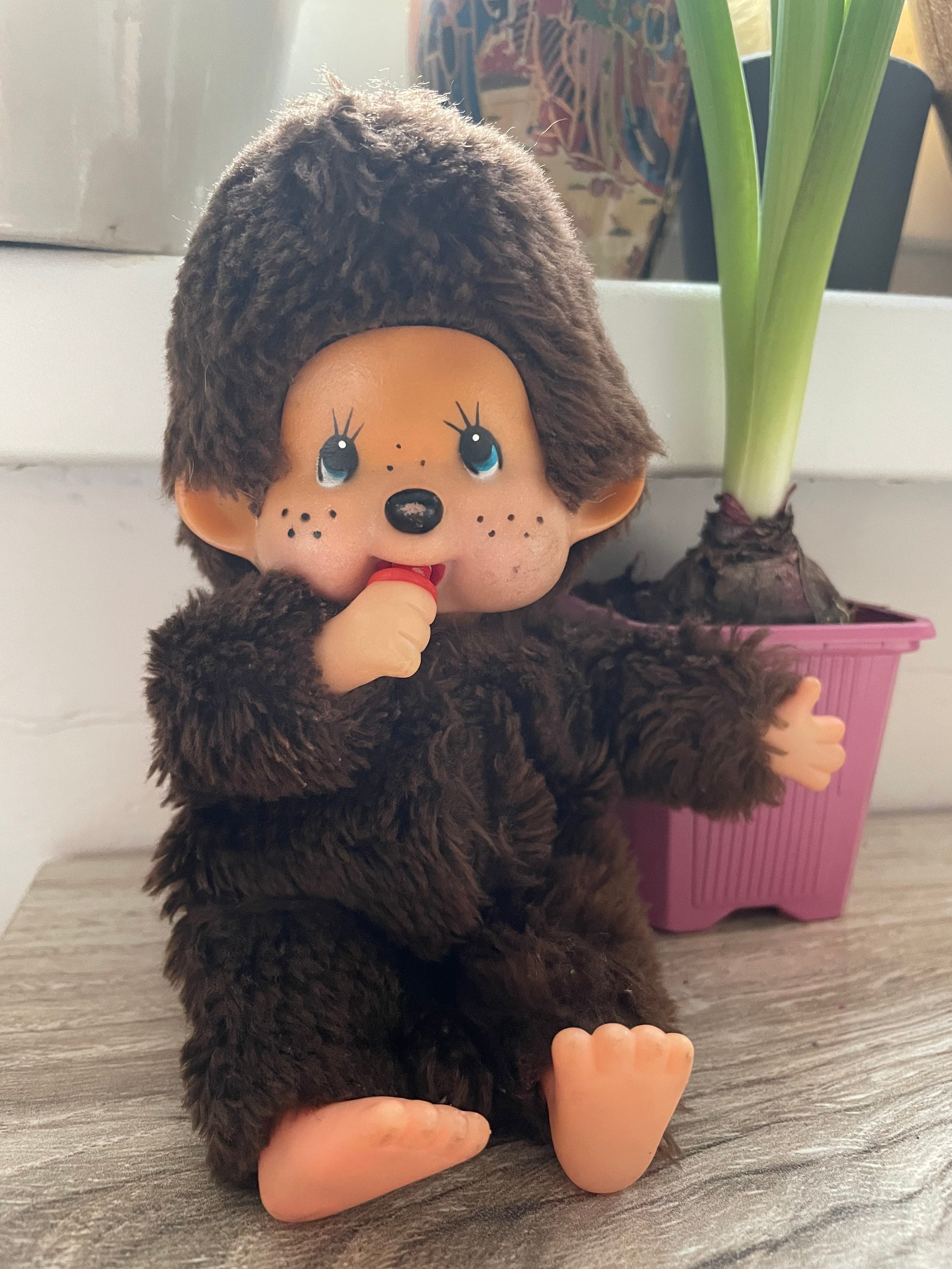 Blue Eyes Monchhichi - Etsy Blue Eyes Monchhichi - Etsy
