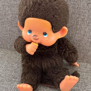Lot De 5 Figurines Vintage Kiki Lessive Bonux - Collection Années 80 - Monchhichi
