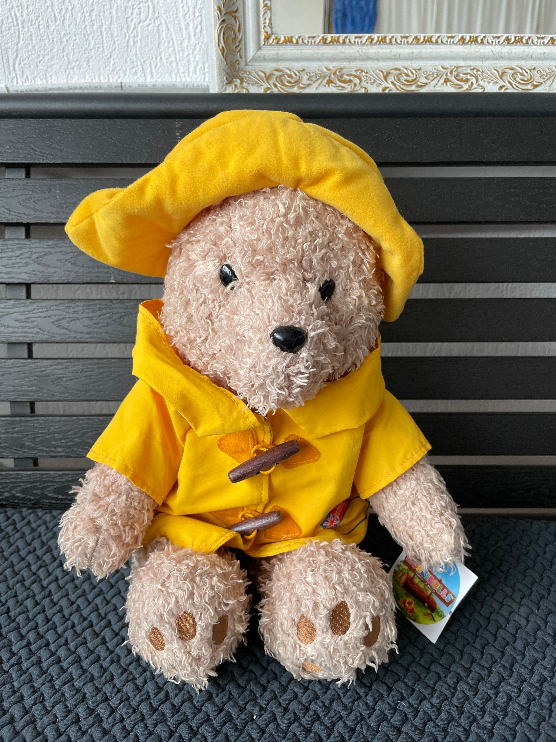 Rain Coat Teddy Bear - Etsy