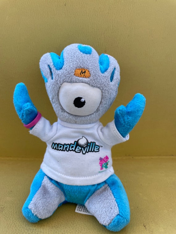 Mandeville Paralympic Olympic Mascot Plush Stuffed London One Eye