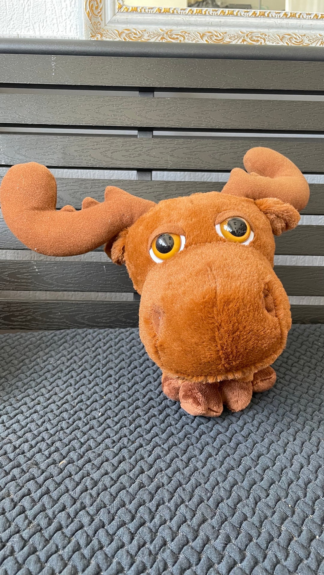 Big Headz Moose Stuffed Animal Plush Toy Size 32cm / 15,5 , Birthday