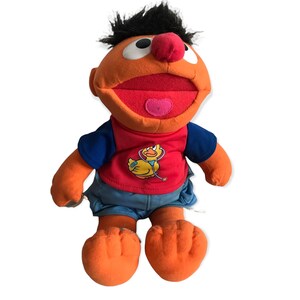 Talking Ernie Sesame Street Fisher Price Vintage 80s Collectable