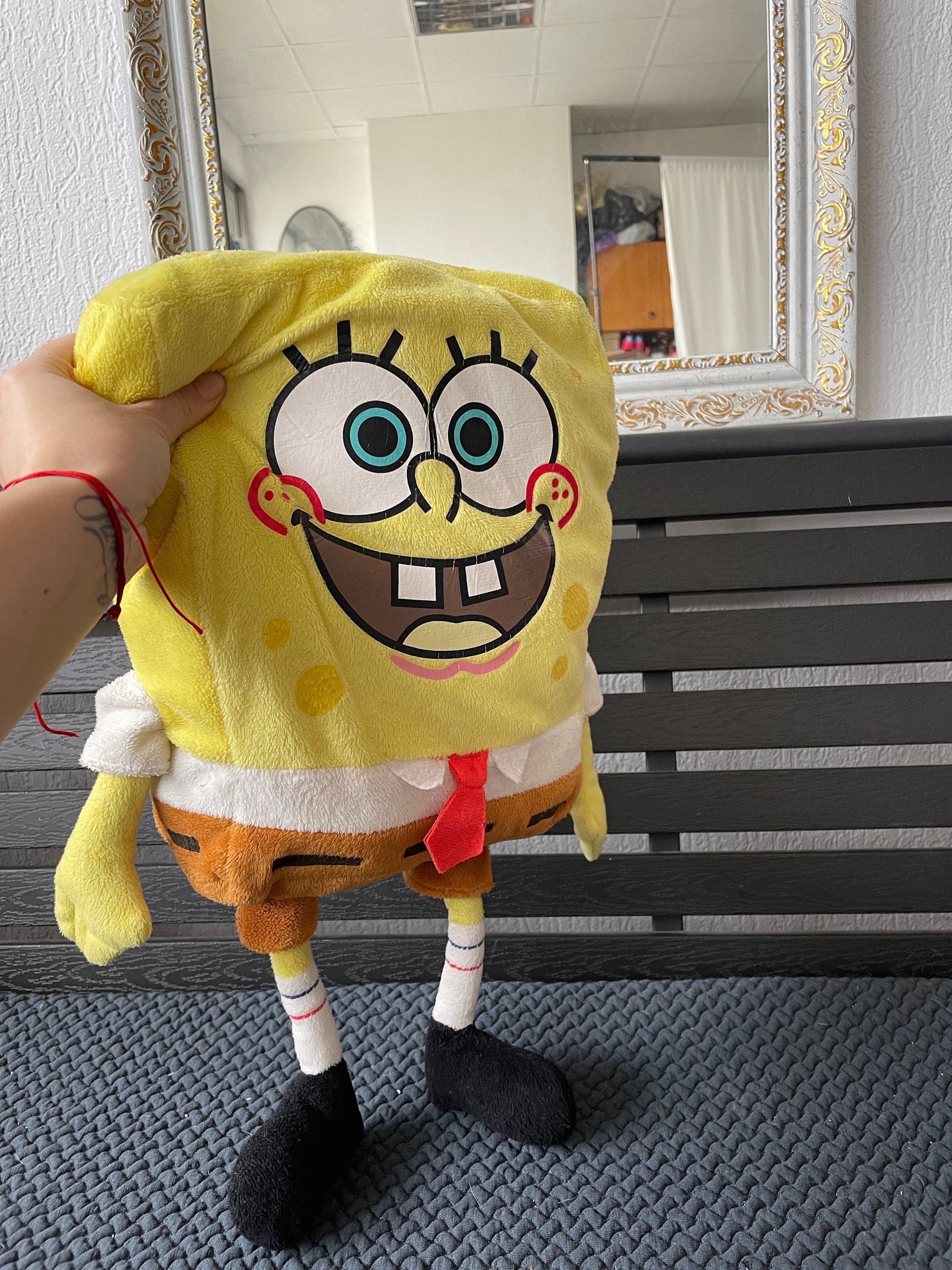 Rare Spongebob Squarepants Large Soft Stuffed Plush Toy 47cm 18 Tall Birthday Gift Childhood Gift Cartoon Charakter Christmas Gift Fun Etsy Canada