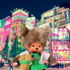 EU限定 ドイツ購入 新品 マザーケア モンチッチ ピンク新品 1383
