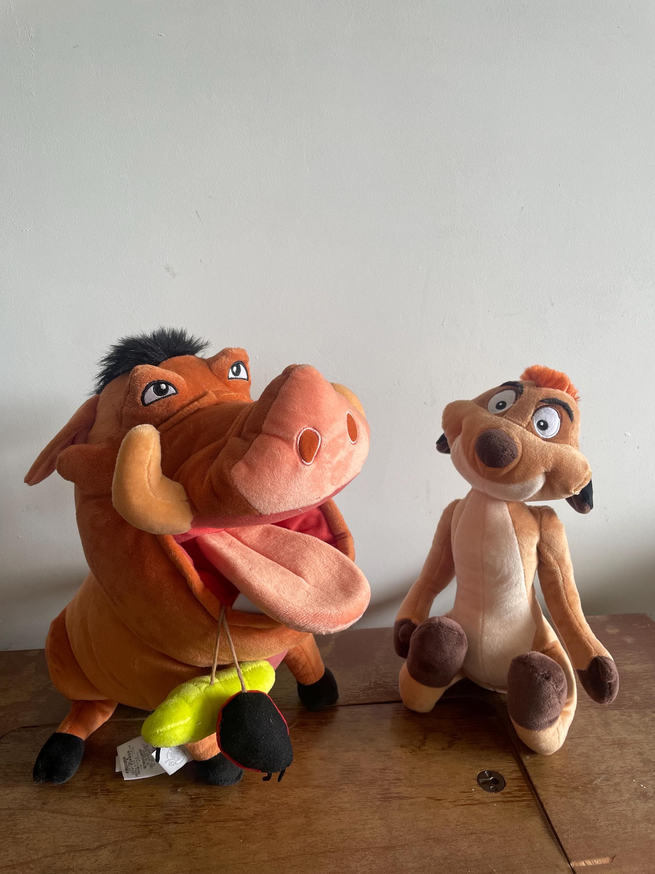 Disney Timon Pumba Plush Toys Lion King Plush Stuffed Animals