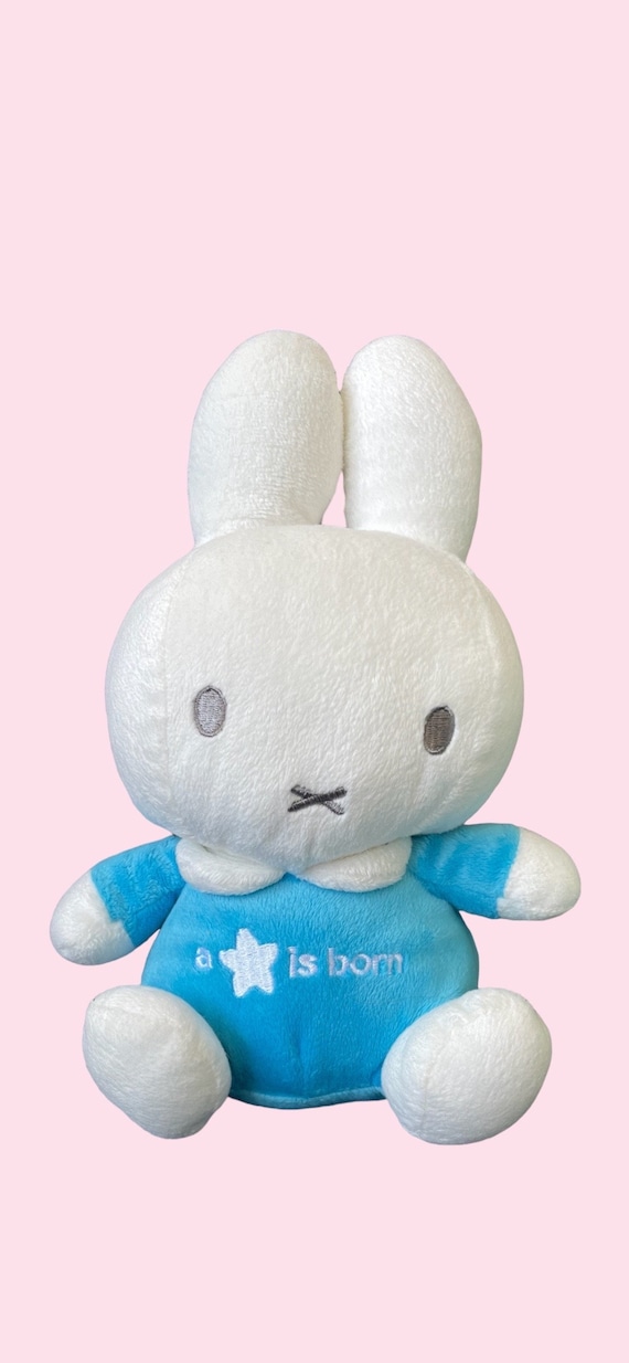 Miffy Nijntje Rare A Star is Born Rabbit Stuffed Animal Plush Toy 